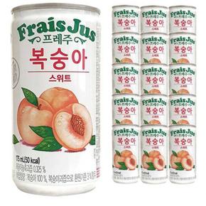 프레주 스위트 복숭아 175ml x 60캔 (30캔x2박스)