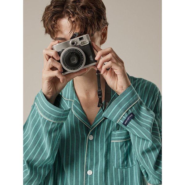 (남성) 가드닝 스트라이프 파자마 2C