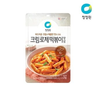  청정원 크림로제 떡볶이양념 140g