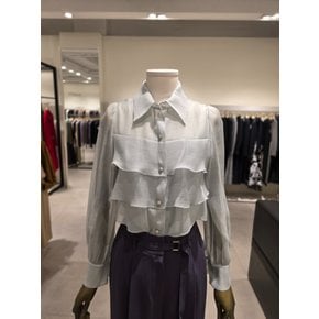 [파주점] 오간자 티어드 러플 블라우스 JS3B0BL211