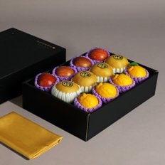 달찐과일 사과배한라봉 444 혼합 선물세트 5kg (배4,사과4,한라봉4) 금보자기 별도동봉