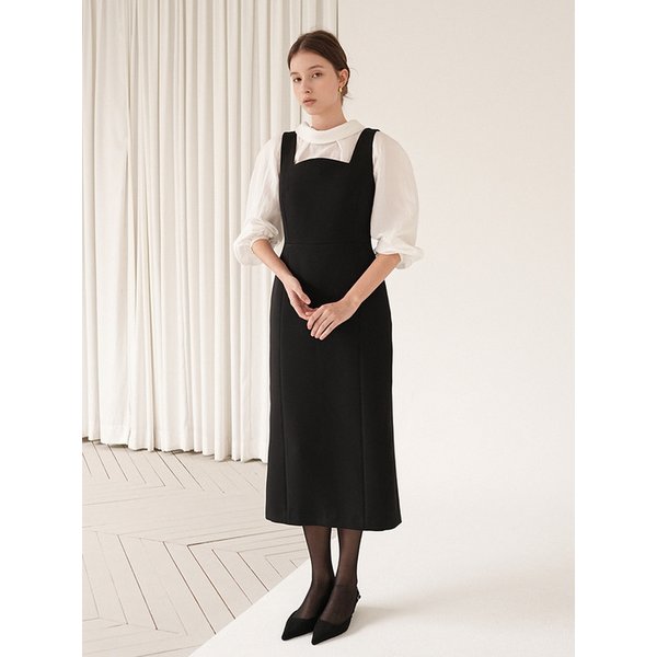 [단독]TATE SLEEVELESS DRESS (BLACK)