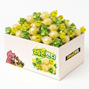 노브랜드 레몬캔디 130개입 (개별포장) 대용량 낱개포장 사무실 간식