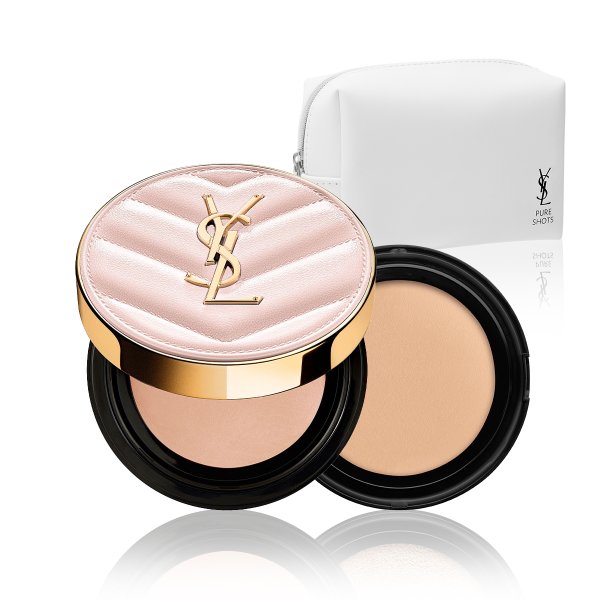 [12월][5천원상품권] 메쉬 핑크 쿠션&리필 세트(+세럼 7ml+에센스 10ml)