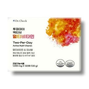 투퍼데이 액티브 멀티비타민 1000mg x 120정