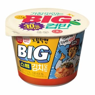  CJ제일제당 햇반 컵반 BIg 스팸김치덮밥 328g x9개