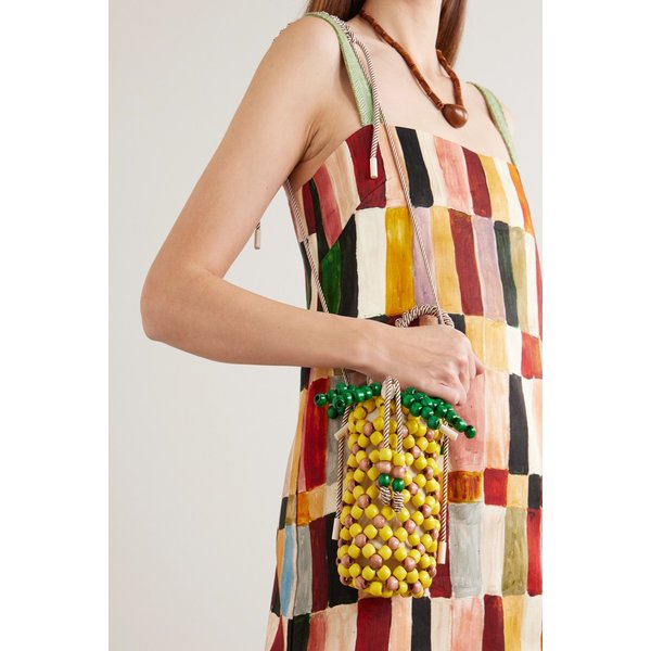 알레마이스 비즈 코튼 트윌 토트백 46376663162993849