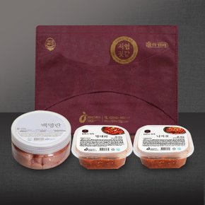 화진포세트3호 (백명란350g+명태회200g+낙지젓200g)