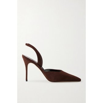 마놀로블라닉 보를라플라 90 스웨이드 슬링백 펌프스 46376663162966224