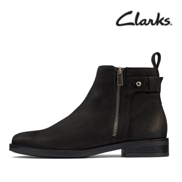 클락스 클락스 여성 New 21 F/W 컴포트 데일리 앵클부츠 메미 로 W9B21701W12CL 블랙(누박)