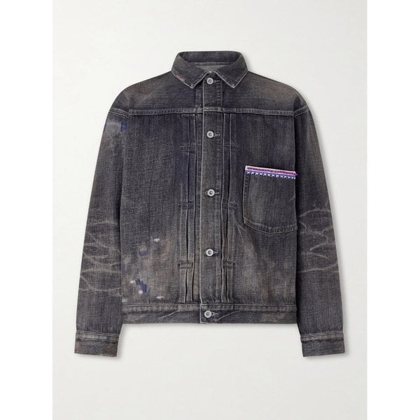 네이버후드 새비지 타입-1 데님 재킷 46376663163075096