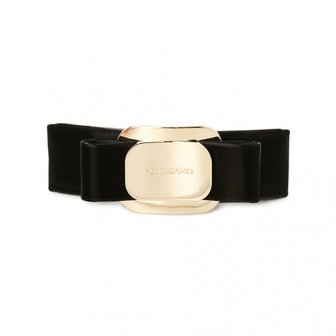 페라가모 [부산점] 스크래치 바라 보우 여성 헤어핀 340453 0786465