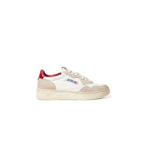 [AUTRY] MEDALIST LOW LEATHER SUEDE SNEAKERS DH22383034000