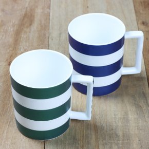크루즈 그린 블루 머그컵세트 2PCS