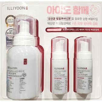 제이큐 일리윤 약산성 유산균 순한 버블 여성청결제 건 400ml