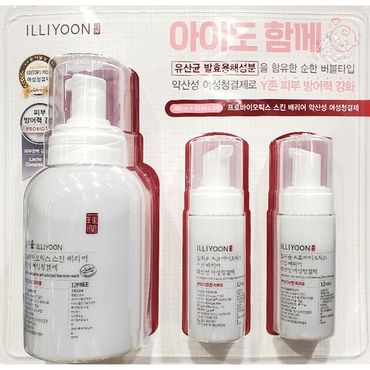 제이큐 일리윤 약산성 유산균 순한 버블 여성청결제 건 400ml