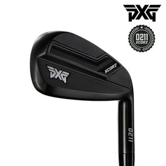 SSG골프 PXG 카네 정품 0211 V3 XCOR2 경량스틸 남성 7i 아이언세트 ELEVATE 95 헤드 블랙