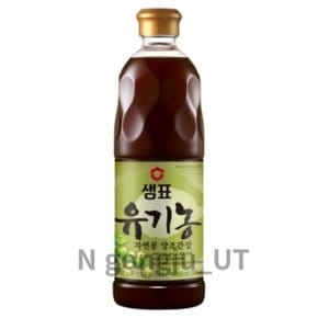 샘표 발효 명가 유기농 자연콩 양조간장 860ml 1개