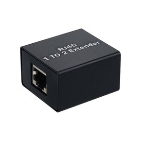RJ45 랜분배기 어댑터 1x2 Extender / 네트워크 공사용