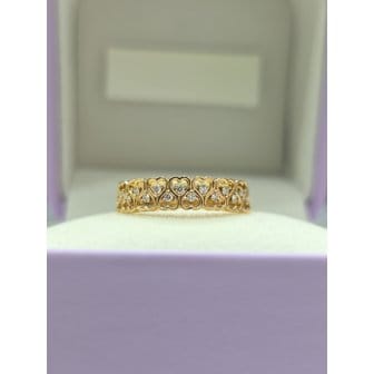 골든듀 [파주점] 러브크로스 다이아몬드 반지 PG 18k 211900007