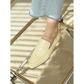 MD1078 Wrinkle Banding Loafer  Butter