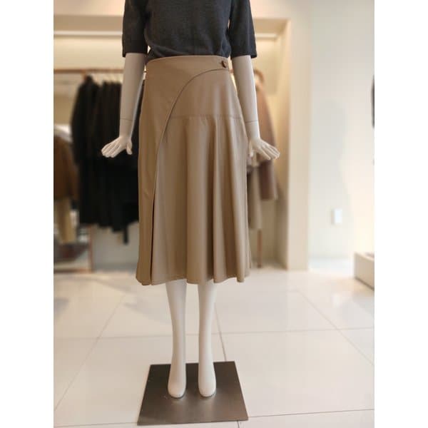 [여주점] 씨씨콜렉트 A라인페이크레더스커트 E261msd105