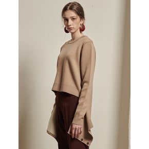 Frankie Knit Top_Camel