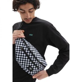 5334996 Vans WARD - Bum bag black/white check