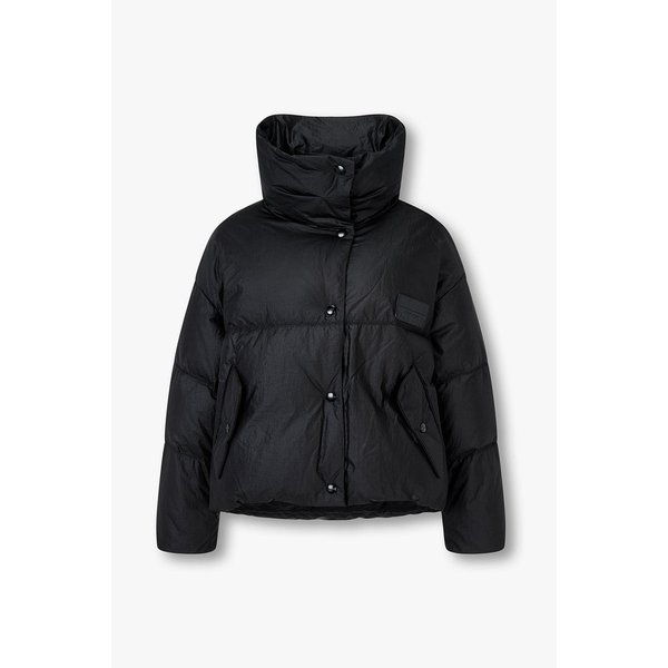 [리오더] 나일론 글로시 숏 다운 자켓 7125417700299