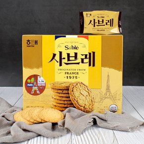 해태 사브레 252g x 3통 / 커피과자 쿠키 비스킷 사무실간식