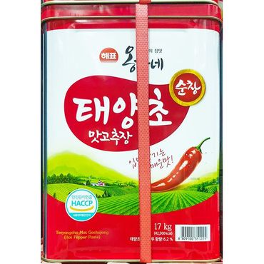 제이큐 옹가네 맛고추장 해찬들고추장 고추장말통 간장 17k