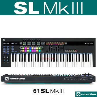 노베이션 61SL Mk3 61건반 USB 마스터 키보드, SL61 Mk3 61SL MKIII