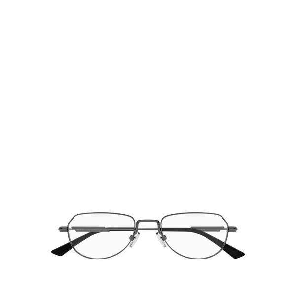 확대된 대표 보테가베네타 안경 BV1510O 001 GUNMETAL