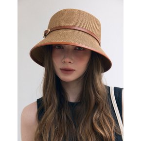 Rattan Flat Top Panama Hat (라탄 플랫 탑 파나마 햇) H022KH