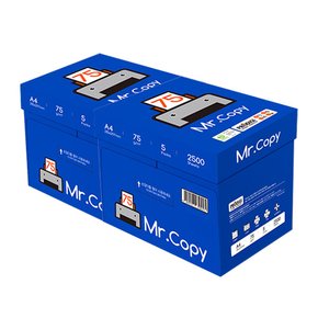 미스터카피 MR copy 무림제지 A4 75g 2BOX 5000매