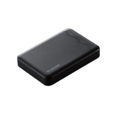 ELECOM HDD 1TB ELP-EDV010UBK 외장 하드 디스크 비디오 카메라에서 직접 저장 충격 흡수 이너