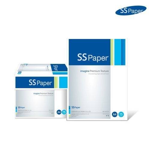 삼성 SS페이퍼 A4용지 75g 2박스 5000매 복사용지 에이포 복사지 649585