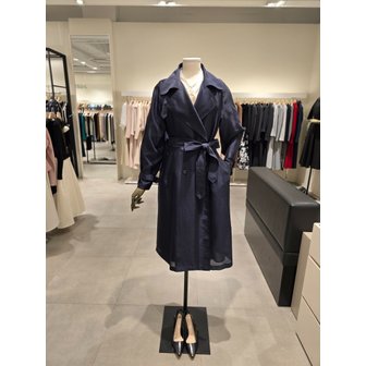 지고트 [파주점] 시스루 더블 버튼 트렌치 코트 JS3B0TC981