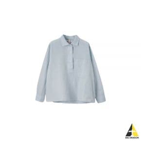 24 MHL BIG POCKET SWING SHIRT - PALE BLUE (WHSH0509S24LCQ PLB) (MHL 빅 포