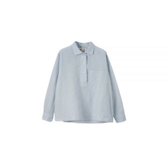 마가렛호웰 24 MHL BIG POCKET SWING SHIRT - PALE BLUE (WHSH0509S24LCQ PLB) (MHL 빅 포