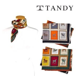 TANDY 유키홀스 쁘띠 손수건 스카프