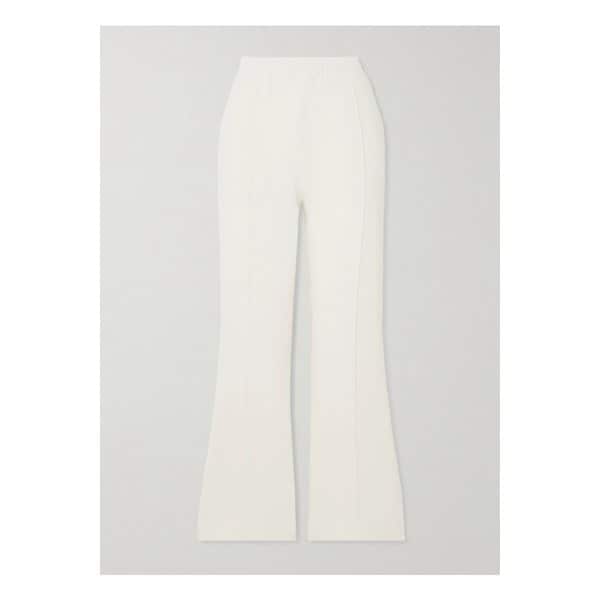 테크 저지 플레어 트랙 팬츠 크림 1647597340139037