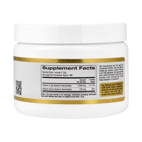 비타민C 아스코르브산 나트륨 골드 비타민C 1000mg 파우더 238g