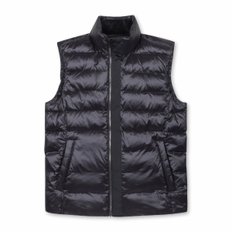 GLOSSY LIGHTWEIGHT DOWN VEST(Black)_NMVAW24701BKX