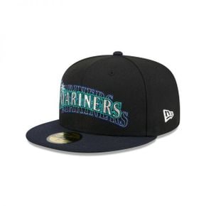 [해외] 1050356 뉴에라 모자 MLB [시애틀 매리너스] Shadow Stitch 59FIFTY Hat