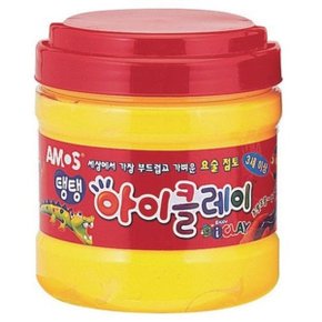 탱탱 아이클레이 버켓 400g 노랑_W9C6A51