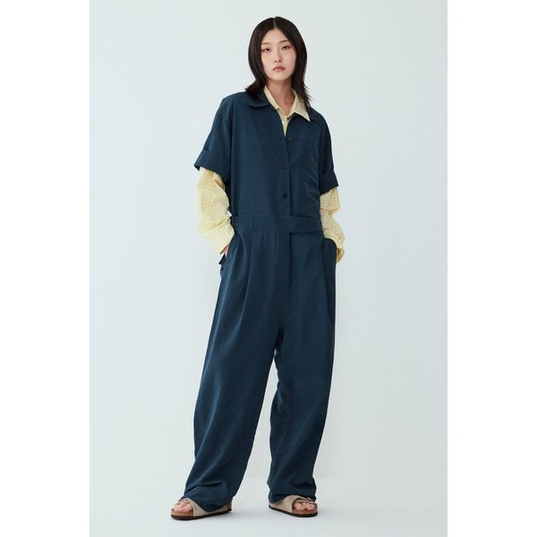 백포켓장식 점프수트 9105242140044
