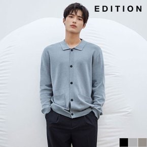 카라 버튼 가디건 (NED1EC1904)