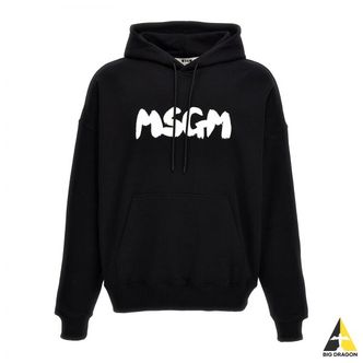 MSGM 엠에스지엠 24 클라우드 로고 후드 티셔츠 (3640MM132 247000 99)