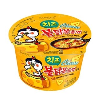 삼양 [본사배송] 큰컵 치즈불닭볶음면 105g x 8입